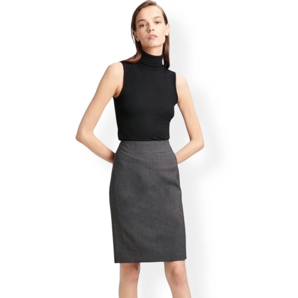 THEORY | Golca 2 Urban Pencil skirt Charcoal size 8